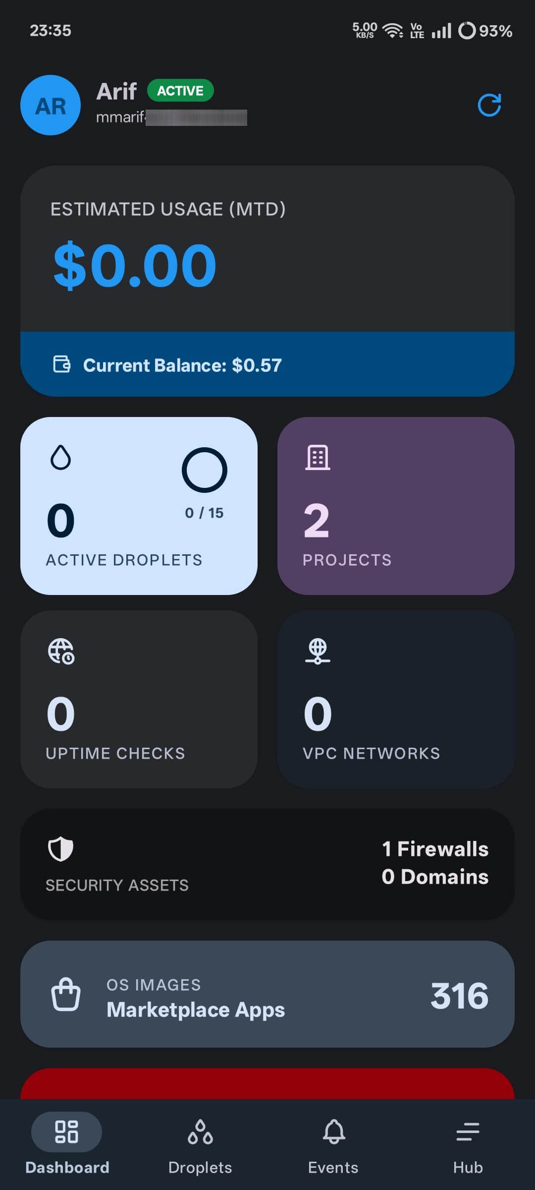 OceanNex Dashboard